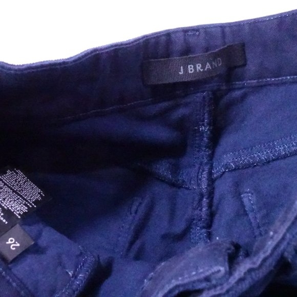 J BRAND JOAN Velvet Super High Rise Wide Flared Pants Jeans 26 Indigo NWT 248 - Picture 11 of 11
